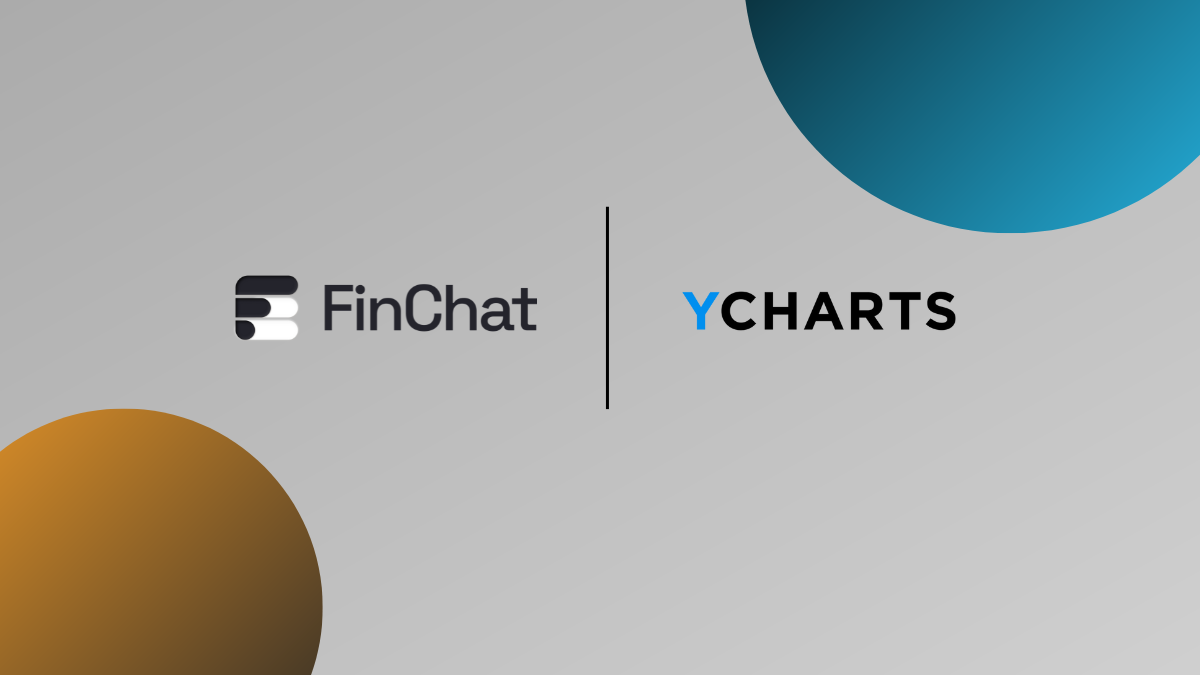 FinChat and YCharts Ink Deal